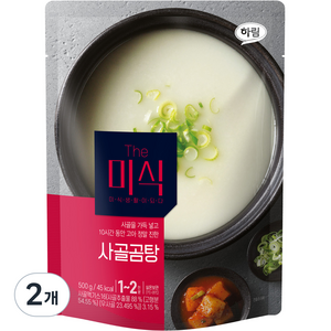 더미식 사골곰탕, 500g, 2개