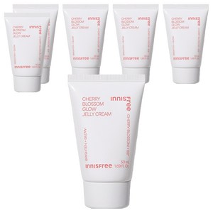[비건뷰티] 이니스프리 New 왕벚꽃 글로우 젤리 크림, 50ml, 6개