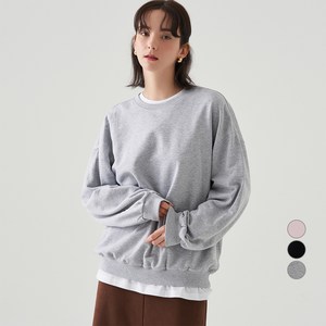 ELLE PARIS 데일리 기모 스웻셔츠