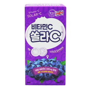 고려은단 비타민C 쏠라C정 블루베리맛, 80정, 160g, 1개
