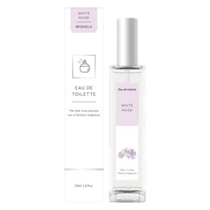 더허브샵 오 드 뚜왈렛 화이트머스크, 50ml, 1개