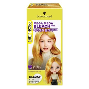 프레쉬라이트 메가메가 블리치 플러스 헤어 탈색제, 130ml, 1개