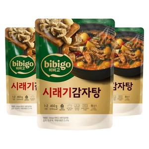 비비고 시래기 감자탕, 460g, 3개