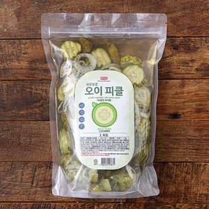 나무새 새콤달콤 오이피클, 1kg, 1통