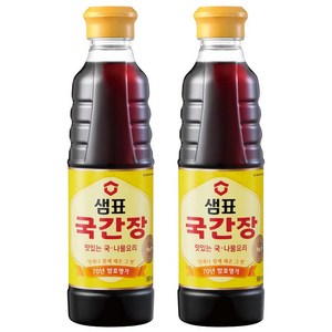 샘표 국간장, 500ml, 2개