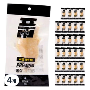 풉 통살 닭가슴살 30p, 치킨맛, 660g, 4개