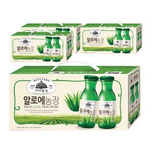 가야농장 알로에 주스, 180ml, 48개