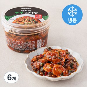 곰곰 남도식 부추 꼬막장 (냉동), 150g, 6개