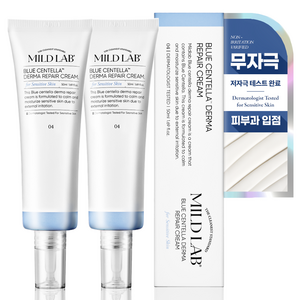 마일드랩 블루센텔라 더마 리페어 크림, 50ml, 2개