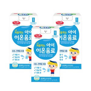 베베스트 처음먹는 아이 이온음료 분말가루타입 3.1g 8p, 3개, 24.8g