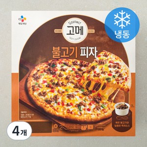 고메 클래식 불고기 피자 (냉동), 405g, 4개