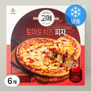 고메 토마토치즈 피자 (냉동), 345g, 6개