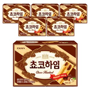 크라운 쵸코하임, 47g, 6개