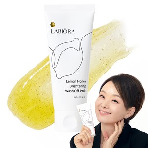 라비오라 배종옥 레몬꿀팩 각질케어 워시오프팩 100g, 1개, 1개입