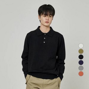 트래드클럽 베리 베이직 폴로 니트 (6컬러) (M-5XL)