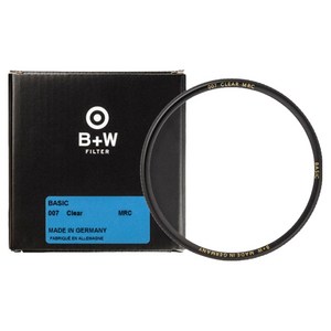 슈나이더크로이츠나흐 B+W BASIC MRC 007 CLEAR 필터 55mm, 1개