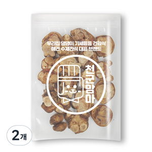 천군맘마 강아지 수제 건조간식, 돼지족발, 500g, 2개