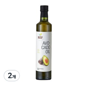 네츄라바이오푸즈 엑스트라버진 아보카도 오일, 510ml, 2개