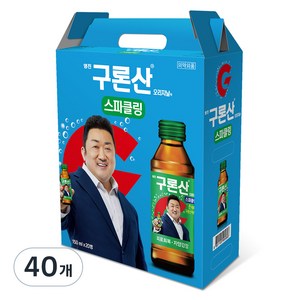 해태htb 영진 구론산 오리지날 스파클링, 150ml, 40개