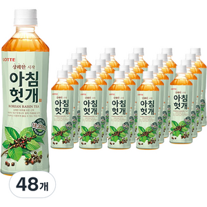 롯데 아침헛개, 500ml, 48개