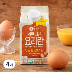 오랩 계란대신 요리란, 500g, 4개