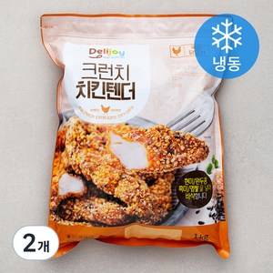 딜리조이 크런치치킨텐더, 1kg, 2개