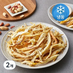 해야미 강원도 덕장 손질 먹태채 (냉동), 400g, 2봉