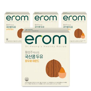 이롬 황성주 박사의 두유 호두 아몬드, 190ml, 64개