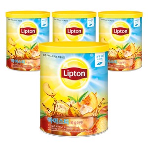 립톤 아이스티 분말 복숭아맛, 1.5kg, 1개입, 4개