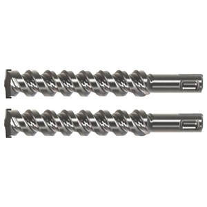 헬러 SDS 드릴비트 2날 직경 6mm x 전장 160mm, 2개