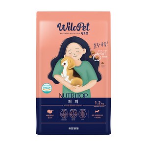 윌로펫 강아지 뉴트리탑 소프트 기능성 사료, 퍼피, 1.2kg, 1개