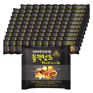 넛츠팜 하루하루 건강더함 블랙넛츠, 25g, 100개