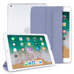 뷰씨 슬림 하드 스마트커버 태블릿PC 케이스, 라벤더