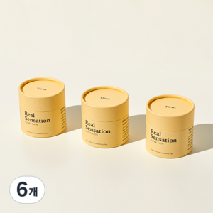 티읕 리얼 센세이션 콘돔, 12개입, 6개