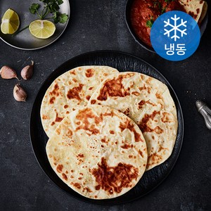 뉴델리인디안푸드 갈릭난 (냉동), 3팩, 180g