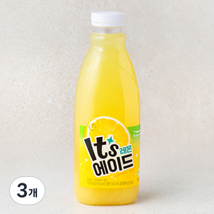 풀무원 잇츠에이드 레몬, 3개, 700ml