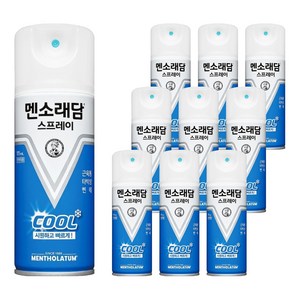 멘소래담 쿨 스프레이 175ml, 1개입, 10개