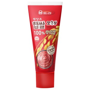 움트리 태양초 햅쌀 고추장, 120g, 1개