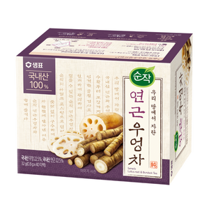 순작 연근우엉차, 1개, 40개입, 0.8g