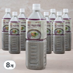 곰곰 국산 흑임자 콩물, 1L, 8개