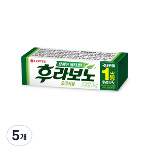 후라보노 오리지날 츄잉껌 9p, 26g, 5개