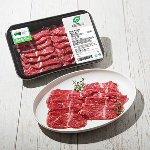 미트엔조이 호주산 곡물비육 소고기 토시살 구이용 (냉장), 300g, 1개