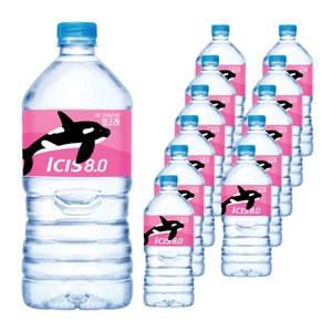 아이시스 8.0 생수, 1L, 12개