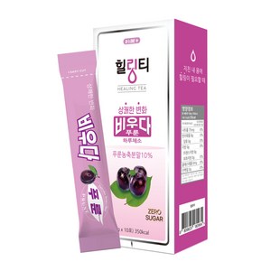 닥터스원 힐링티 상쾌한 변화 비우다 푸룬 하루채소 푸룬주스 농축분말 ZERO SUGAR, 100g, 1개