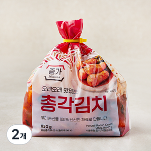 대상 종가 총각김치, 850g, 2개