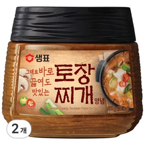 샘표 토장 찌개양념, 450g, 2개