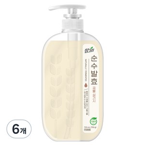 참그린 순수발효 곡물 설거지, 720ml, 6개