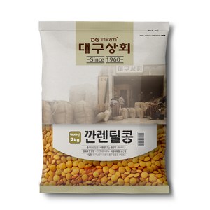 대구상회 깐렌틸콩, 2kg, 1개