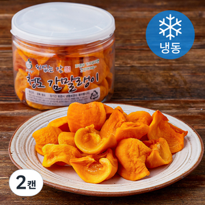 더안심플러스 청도 감말랭이 (냉동), 300g, 2캔