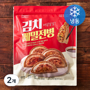 풀무원 김치 메밀전병 (냉동), 500g, 2개